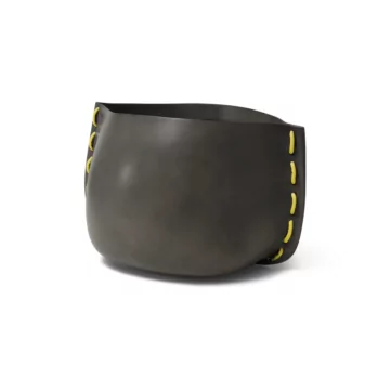 Stitch 125 Plant Pot Studio - Natural  / Yellow / Rope