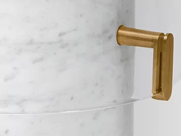 White Marble Detail Shot