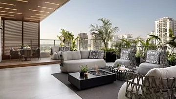 Manhattan 50 Fire Table