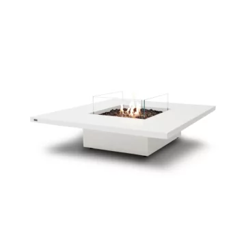 Vertigo 50L Fire Table Fluid Bone Gas Screen