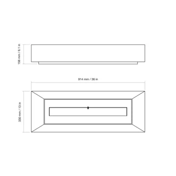 Grate 36 Fireplace Grate