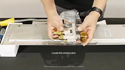 Locate the control valve