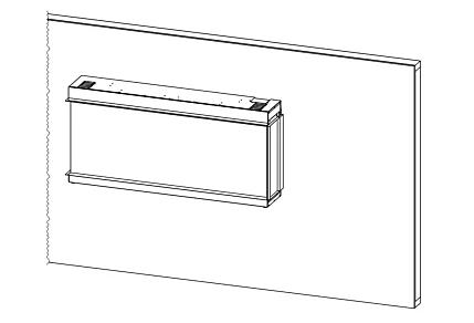 Wall Mounted Installation - Motion Electric Fireplaces (GL) 4