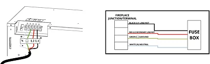 Hardwiring Installation - Switch Electric Fireplaces 4