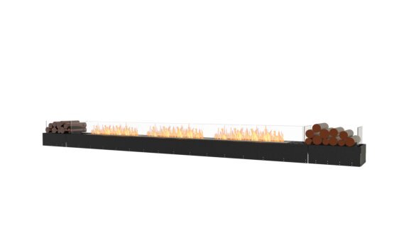 Flex 158BN.BX2 Bench - Ethanol / Black / Uninstalled View by EcoSmart Fire