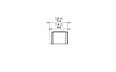 Flex 18RC Right Corner - Technical Drawing / Top by EcoSmart Fire