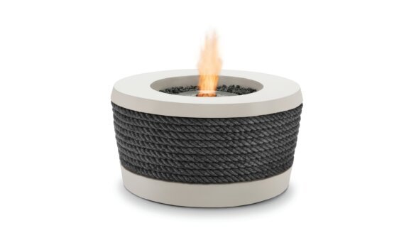 Loop Fire Pit Table - Ethanol / Bone by 