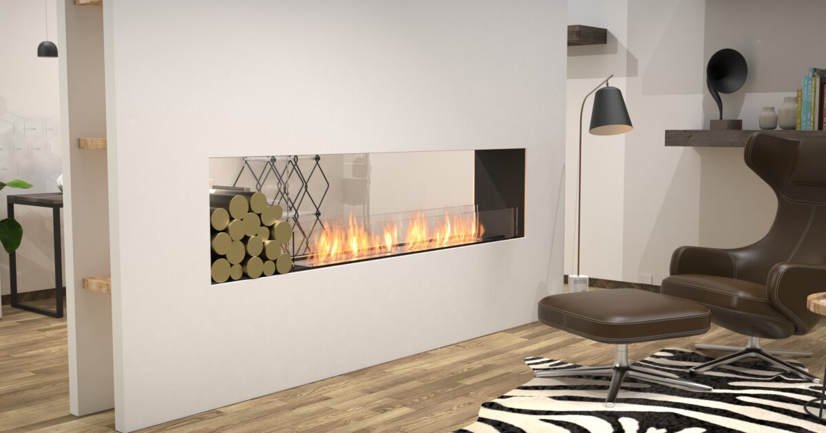 Buy Flex 60DB.BX1: Double Sided Fireplace Insert - EcoSmart Fire
