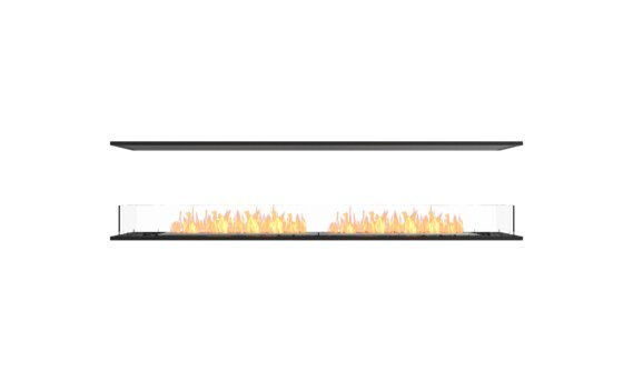 Flex 86IL Island - Ethanol / Black / Installed View by EcoSmart Fire