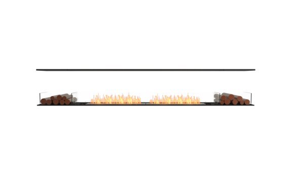 Flex 122IL.BX2 Island - Ethanol / Black / Installed View by EcoSmart Fire