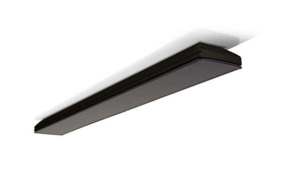 Vision 3200W Radiant Heater - Black / Black - Flame Off by Heatscope Heaters