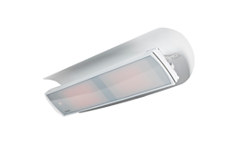 Weathershield 5 White HEATSCOPE® Accessorie - Studio Image by Heatscope Heaters