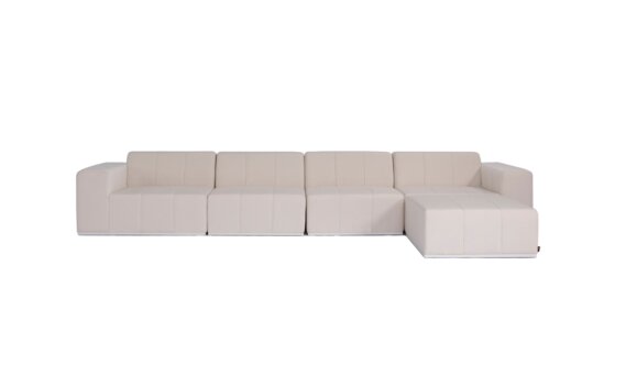 Connect Modular 5 Sofa Chaise Furniture - Canvas by Blinde Design