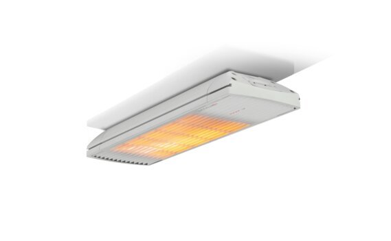 Spot 1600W Radiant Heater - White / White - Flame On by Heatscope Heaters