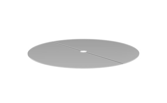 R20 Cover Plate Glass Cover Plate by EcoSmart Fire