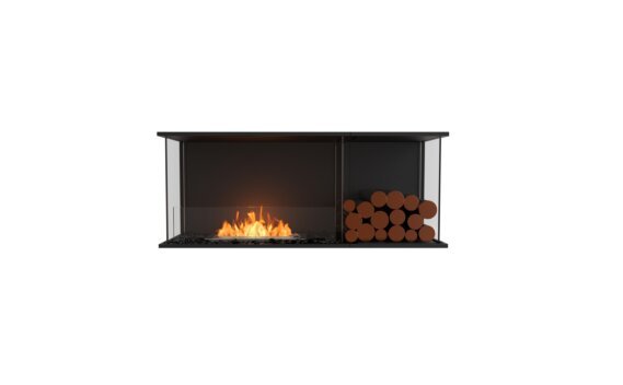 Flex 50 - Ethanol / Black / Installed view - Logs not included by EcoSmart Fire