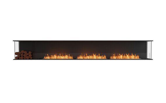 Flex 140 - Ethanol / Black / Installed view - Logs not included by EcoSmart Fire