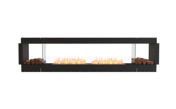 Flex 122DB.BX2 Double Sided - Ethanol / Black / Uninstalled view - Logs not included by EcoSmart Fire