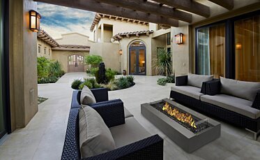 Outdoor Courtyard - Residential spaces