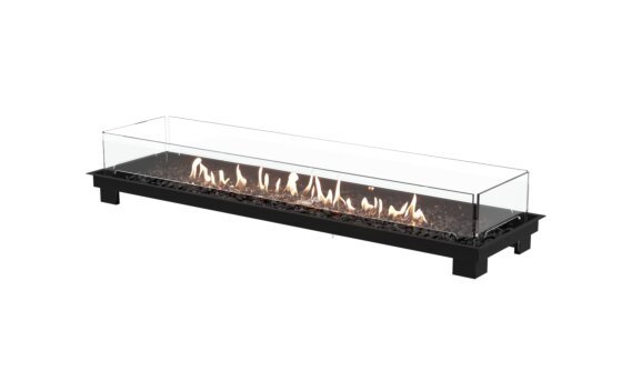 Linear 65 Fireplace Insert - Gas LP/NG / Black by EcoSmart Fire