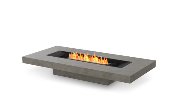 Gin 90 (Low) Fire Pit - Ethanol - Black / Natural by EcoSmart Fire