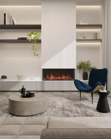 Switch 44 Electric Fireplace - In-Situ Image by EcoSmart Fire