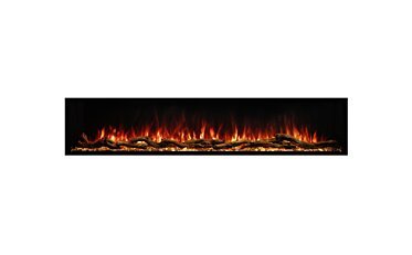 Switch 80 Electric Fireplace - Studio Image by EcoSmart Fire