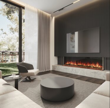 Switch 68 Electric Fireplace - In-Situ Image by EcoSmart Fire