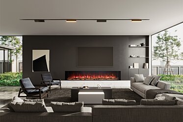 Switch 120 Electric Fireplace - In-Situ Image by EcoSmart Fire