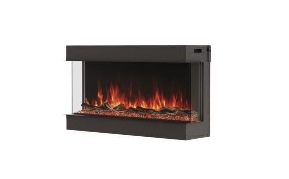 Switch 44 Electric Fireplace - Electric / Black / Orange flame by EcoSmart Fire