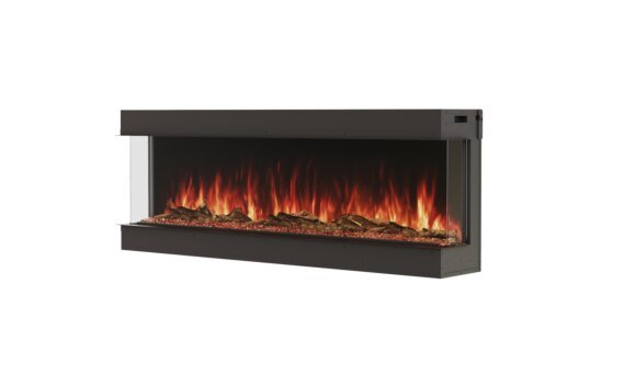 Switch 68 Electric Fireplace - Electric / Black / Orange Flame by EcoSmart Fire