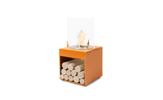 Pop 3L Designer Fireplace - Ethanol / Orange / *Logs not included by EcoSmart Fire